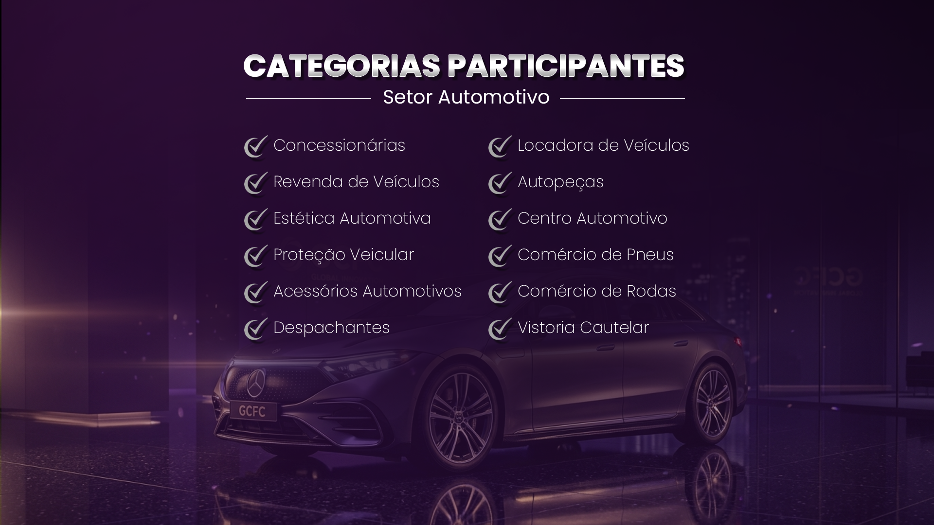 Categorias Participantes